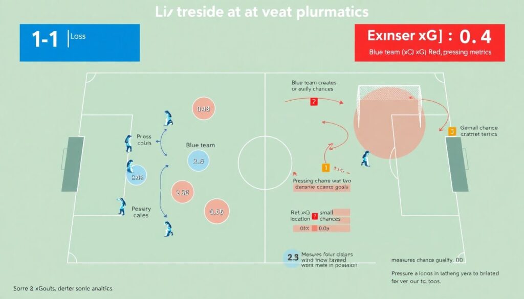 Análise de resultados: por que o placar não conta toda a história de um jogo de futebol - иллюстрация
