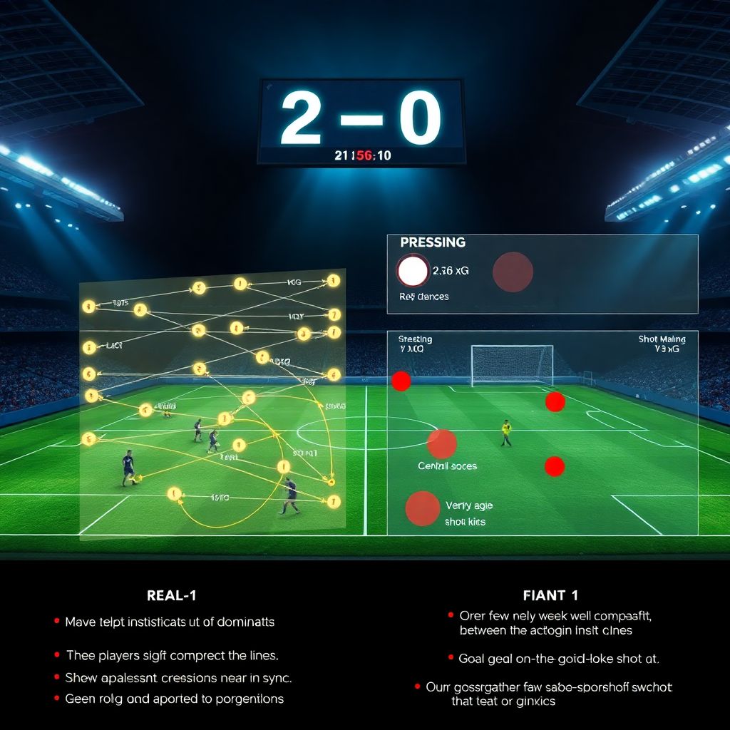 Match analysis: why the scoreline never tells the full story of a football game
