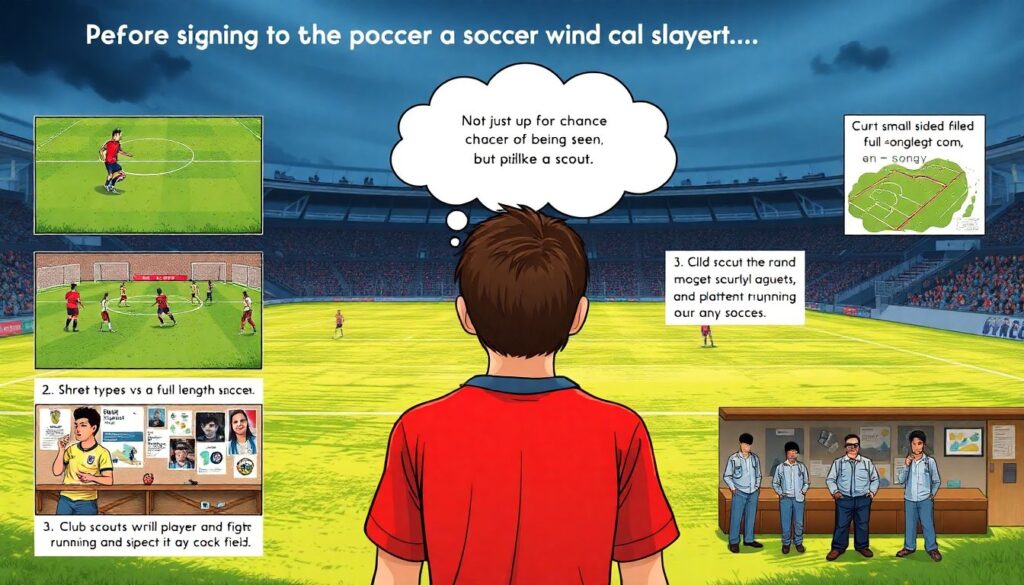 Eventos esportivos como vitrine: como se preparar para ser notado por olheiros e clubes - иллюстрация