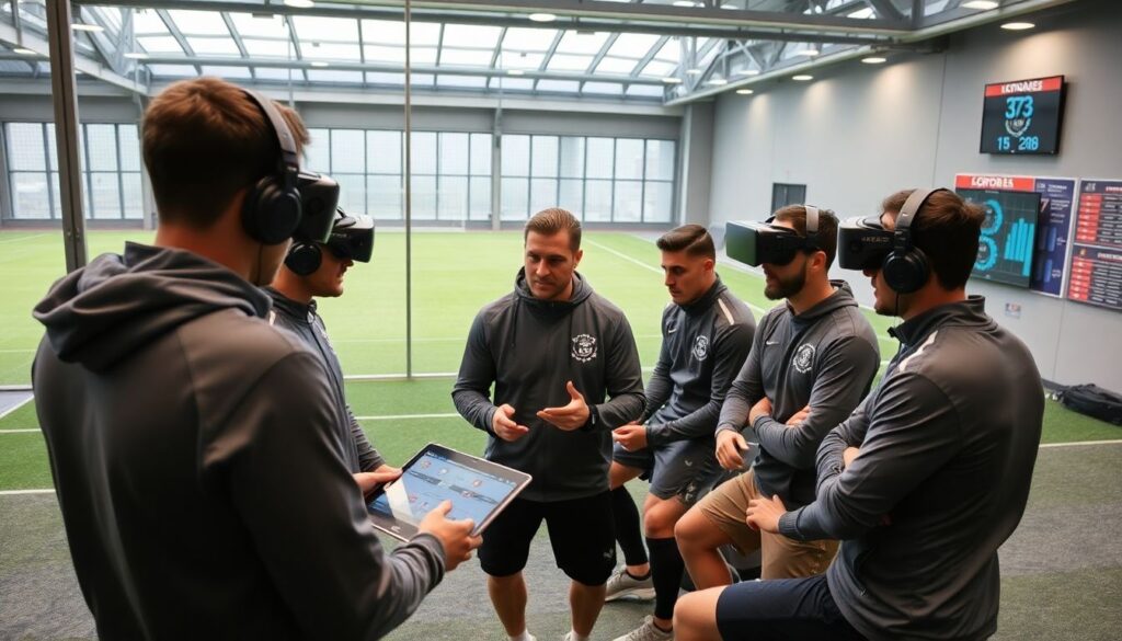 Treinamento mental para cobrança de pênaltis: foco, respiração e tomada de decisão - иллюстрация