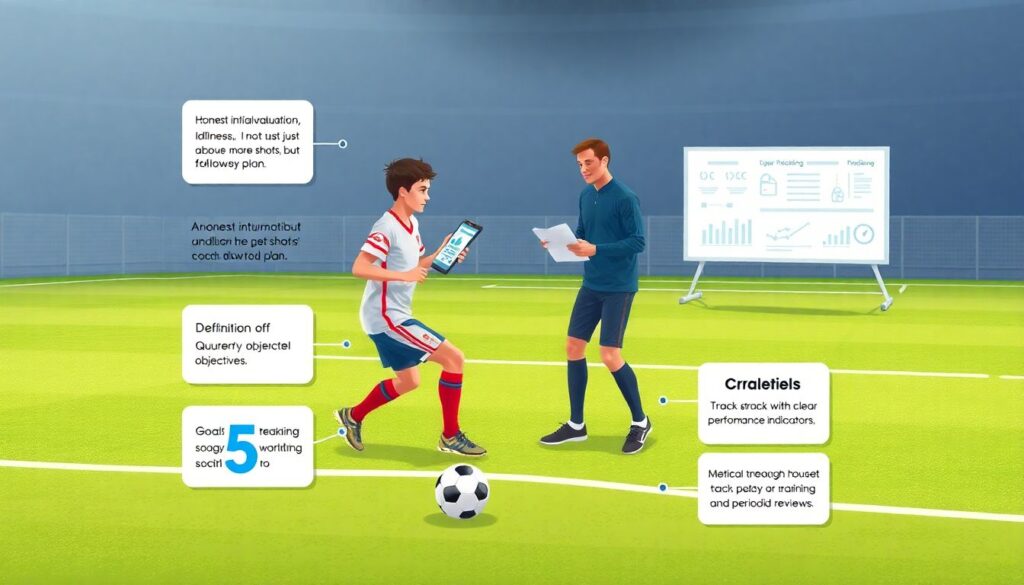 Cómo una buena mentoria em futebol puede transformar la carrera de un joven talento - иллюстрация