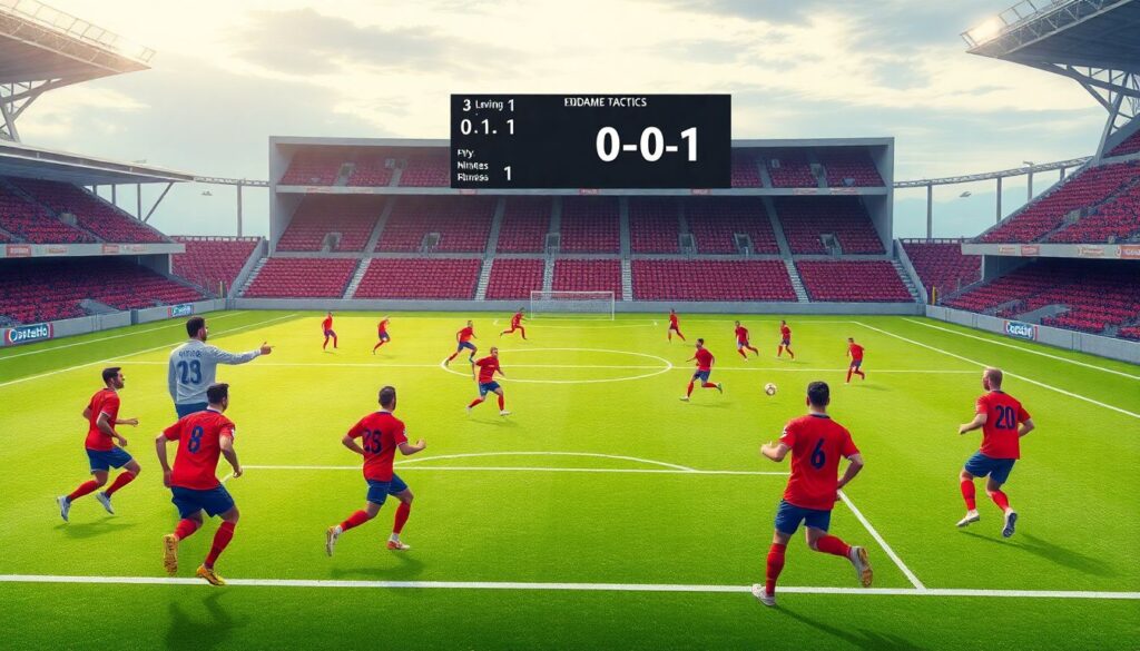 Análisis táctico de los minutos finales: por qué se ganan y se pierden tantos partidos al final - иллюстрация