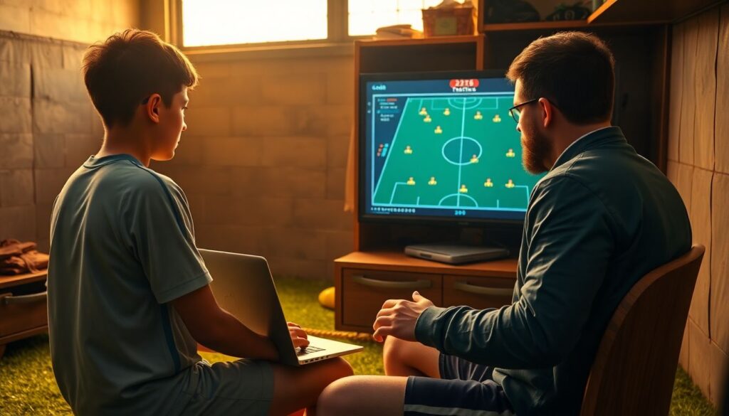 Errores tácticos más comunes en el fútbol base y cómo corregirlos con mentoria adecuada - иллюстрация