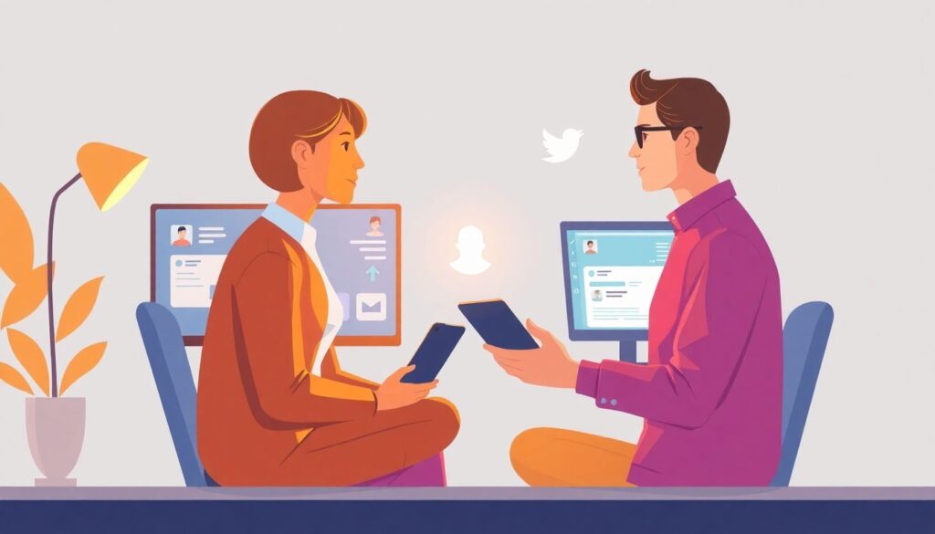 Cómo la mentoria personalizada ayuda a gestionar críticas, redes sociales y presión mediática - иллюстрация