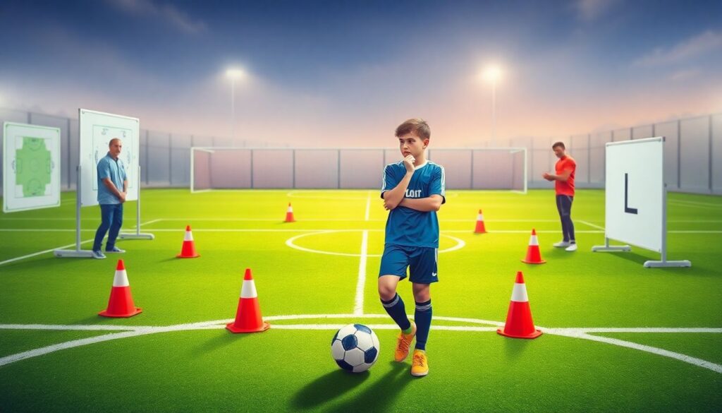 Tendencias actuales en el fútbol mundial: cómo influyen en la formación de jóvenes jugadores - иллюстрация