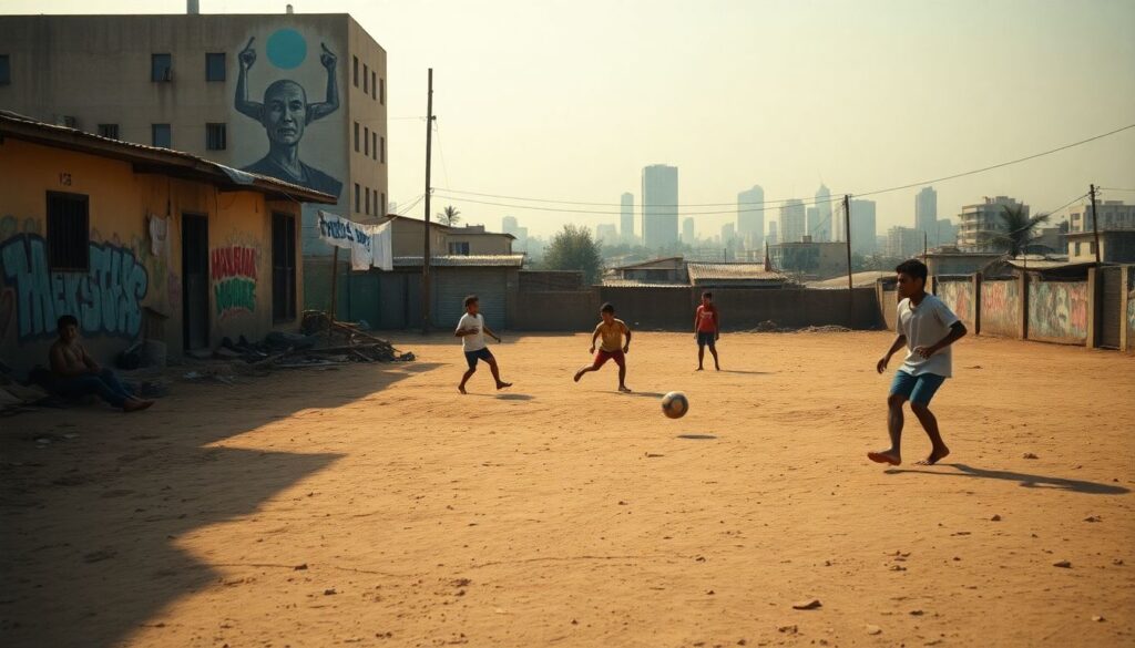 Del potrero al profesional: historias inspiradoras de futbolistas que rompieron todas las estadísticas y pronósticos - иллюстрация