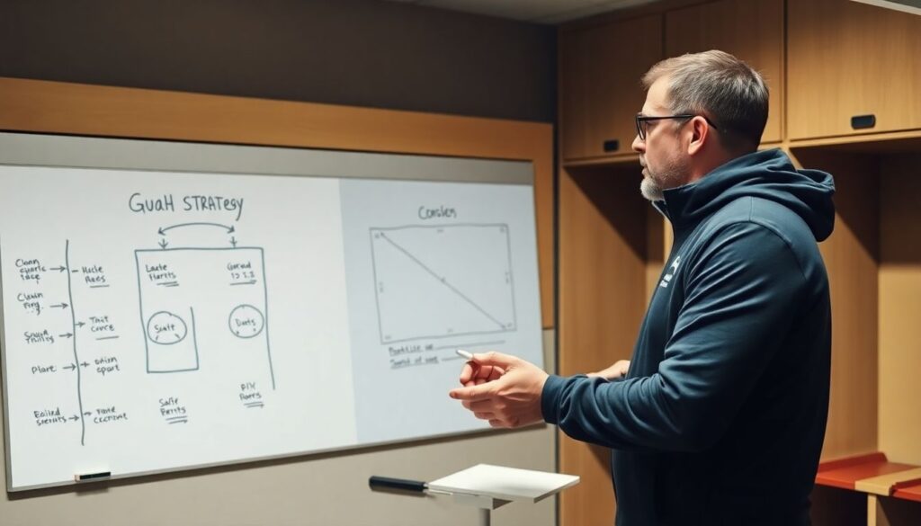 Planos de jogo: como se constrói uma estratégia vencedora antes de entrar em campo - иллюстрация