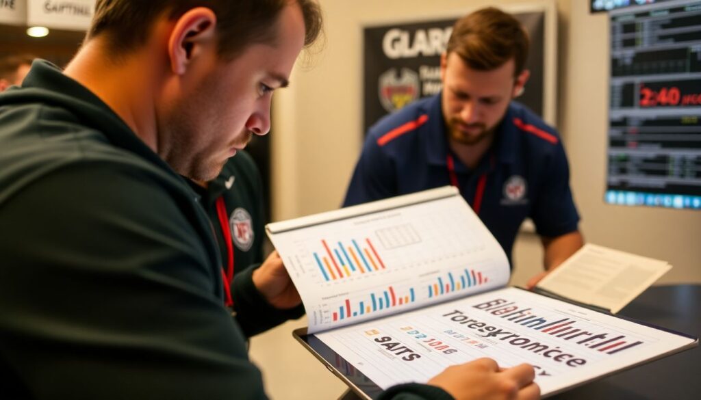 Cómo interpretar estadísticas avanzadas para mejorar el rendimiento colectivo - иллюстрация