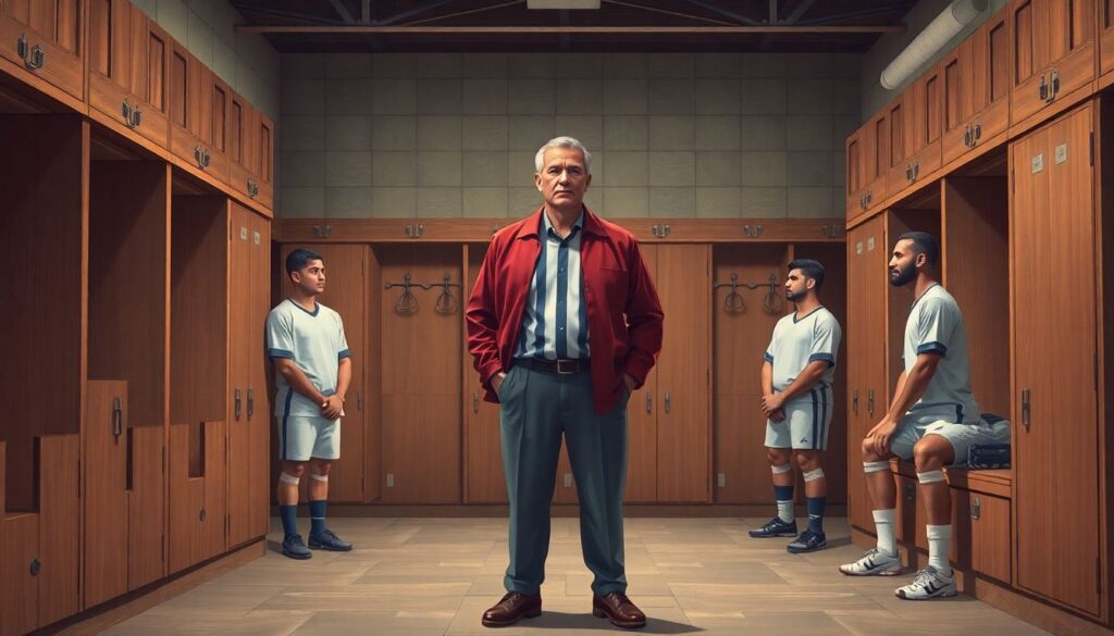 El papel del entrenador-mentor en la formación de líderes dentro del vestuario - иллюстрация