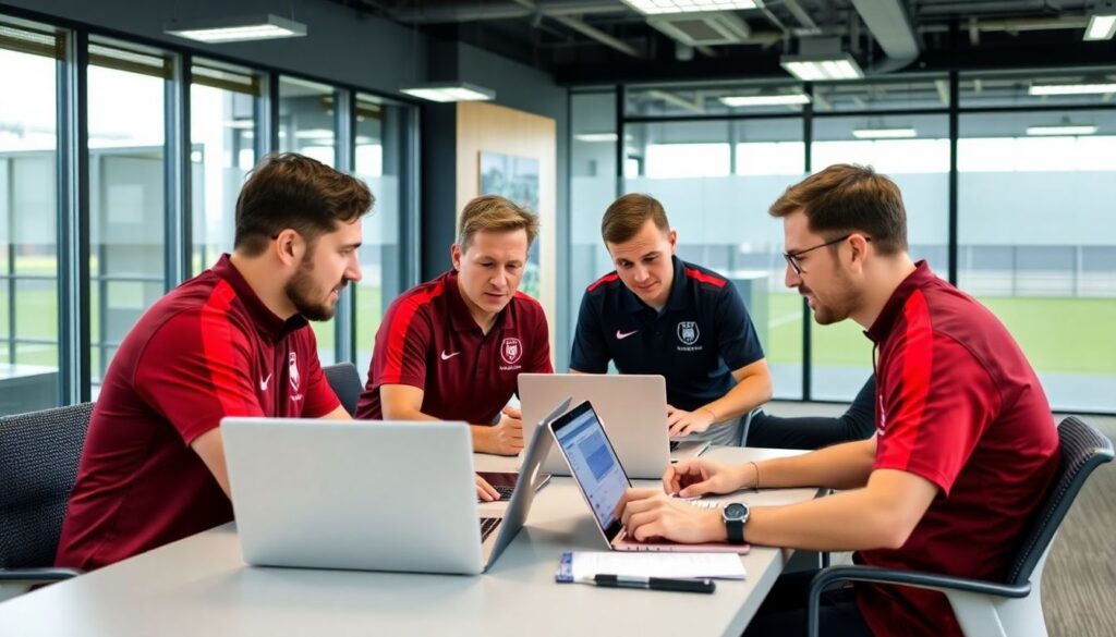 El impacto de la tecnología en el análisis de partidos: herramientas prácticas para entrenadores de base - иллюстрация