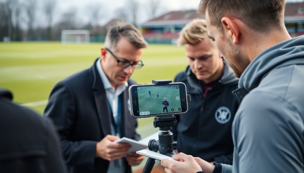 El impacto de la tecnología en el análisis de partidos: herramientas prácticas para entrenadores de base - иллюстрация