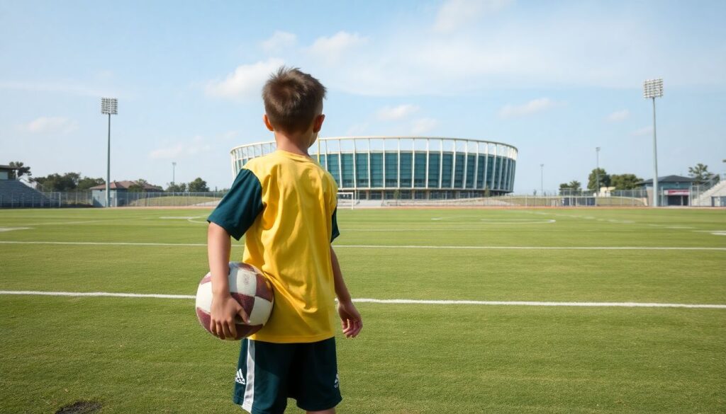De la base al profesional: historias reales de futbolistas que triunfaron gracias a la mentoría - иллюстрация