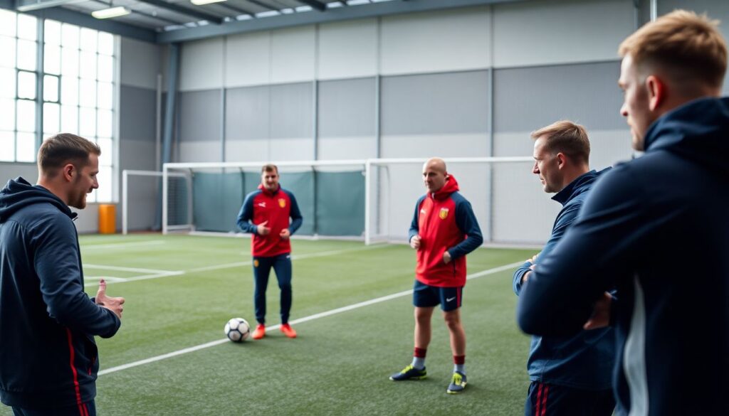 La importancia del análisis post-partido en la evolución táctica de un equipo - иллюстрация