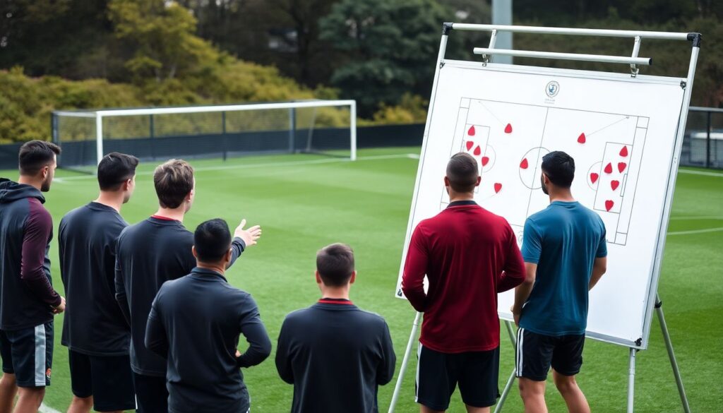 Tendencias actuales en el fútbol moderno: intensidad, presión alta y polivalencia táctica - иллюстрация