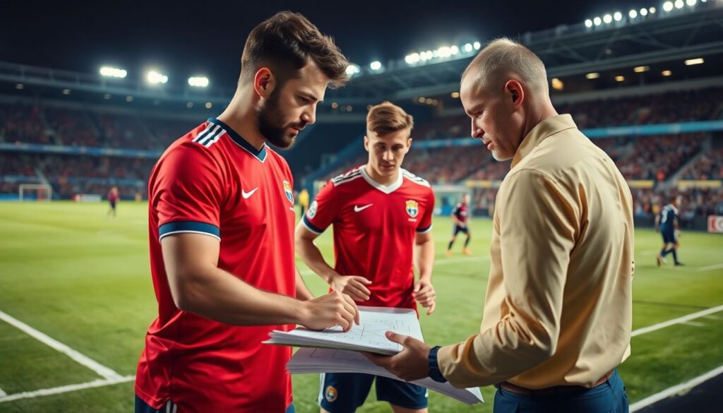 Tendencias actuales en el fútbol moderno: intensidad, presión alta y polivalencia táctica - иллюстрация