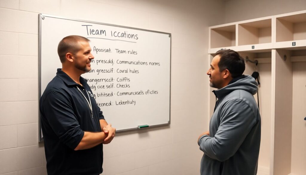 Cómo desarrollar liderazgo dentro del vestuario: del capitán silencioso al referente inspirador - иллюстрация