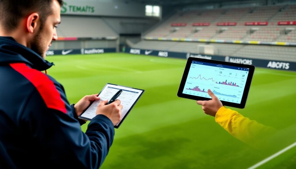 Cómo interpretar estadísticas de partidos para mejorar tu rendimiento y tus decisiones em juego - иллюстрация