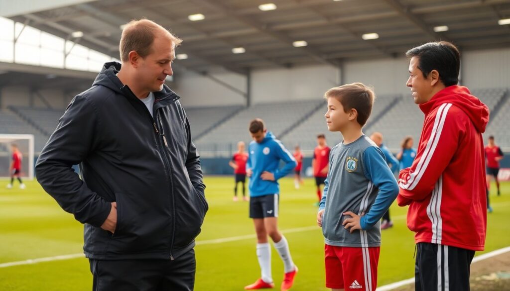 La importancia de la comunicación entre mentor, jugador y familia en las categorías de base - иллюстрация