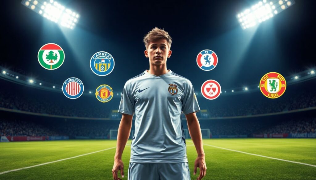 Cómo una buena mentoria en fútbol puede transformar la carrera de um jovem atleta - иллюстрация