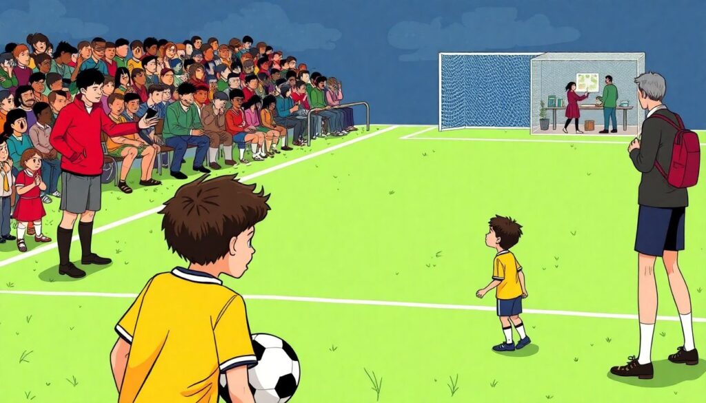 Cómo la comunicación entre jugador, familia y mentor impacta directamente en los resultados - иллюстрация