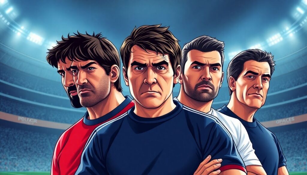 La importancia del liderazgo dentro del vestuario: ejemplos de capitanes históricos - иллюстрация