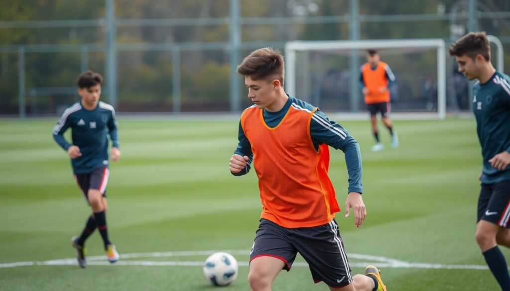 Tendencias actuales en el fútbol moderno: qué deben aprender hoy los jóvenes para destacar mañana - иллюстрация