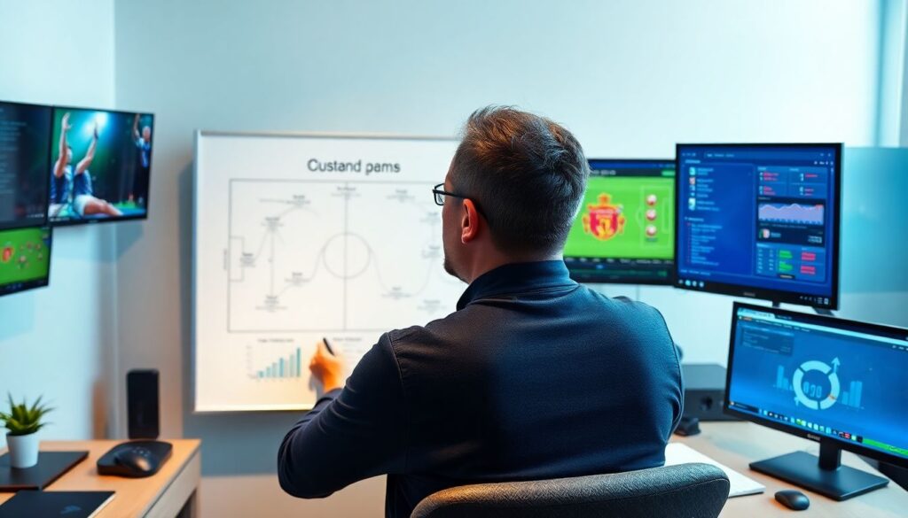 La importancia del análisis de resultados para planificar entrenamientos y evoluciones tácticas a lo largo de la temporada - иллюстрация