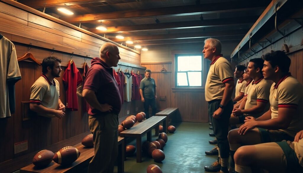 Cómo desarrollar liderazgo dentro del vestuario: claves de mentoria para capitanes y referentes del equipo - иллюстрация