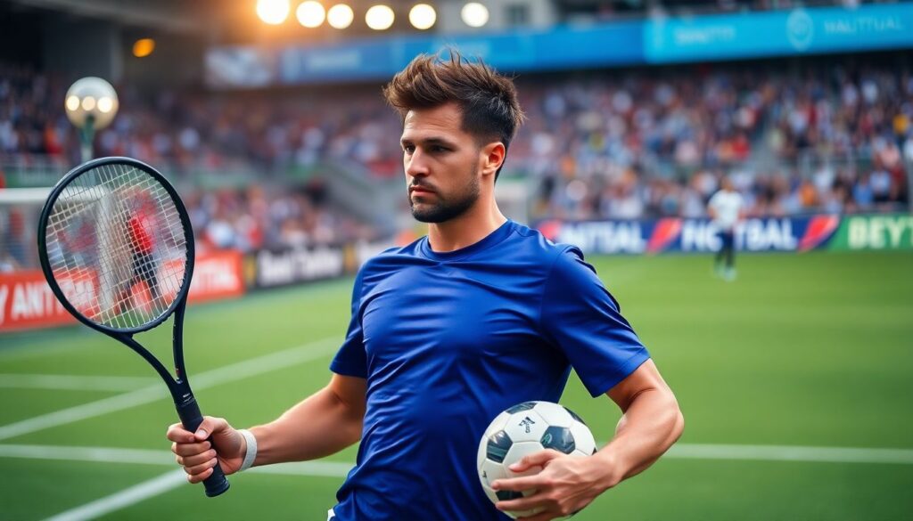 Preparación física vs. preparación mental: encontrando el equilibrio ideal para el futbolista moderno - иллюстрация