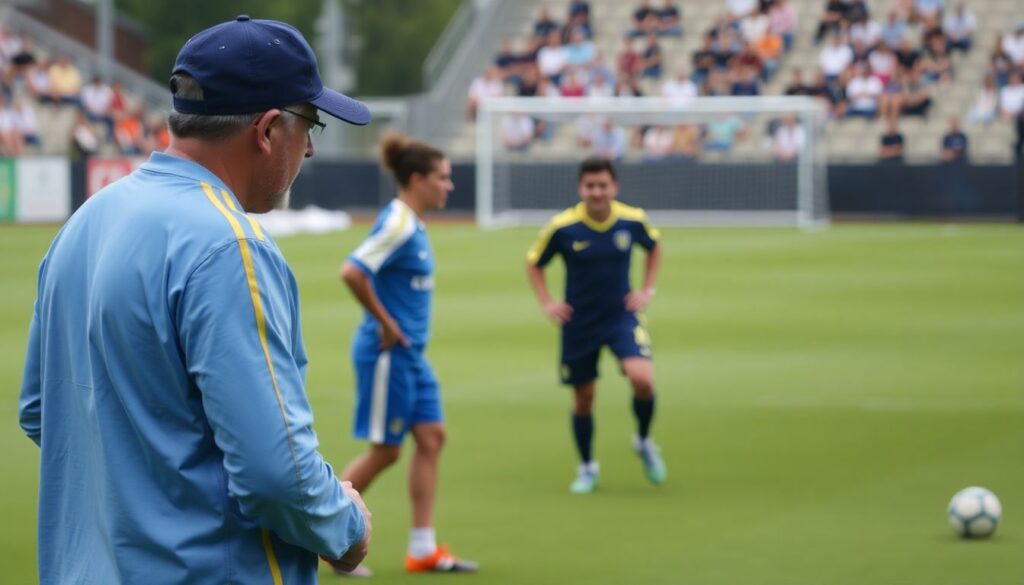 Tendencias actuales en el fútbol moderno: qué debe saber todo entrenador y mentor - иллюстрация