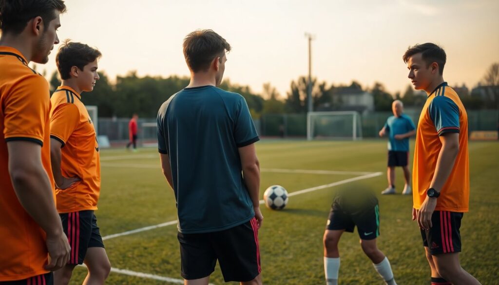 Qué mira un mentor de fútbol en un jugador joven: aspectos técnicos, tácticos, mentales y de carácter - иллюстрация