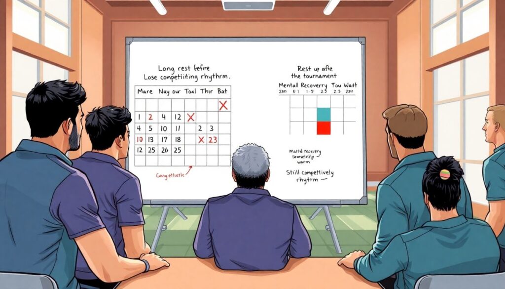 Cómo planificar la temporada a partir del calendario de eventos esportivos: picos de forma, descansos y rotaciones - иллюстрация