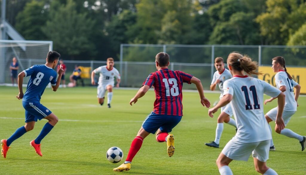 Tendencias actuales en el fútbol moderno: pressing alto, juego de posición y cómo entrenarlos en categorías de base - иллюстрация