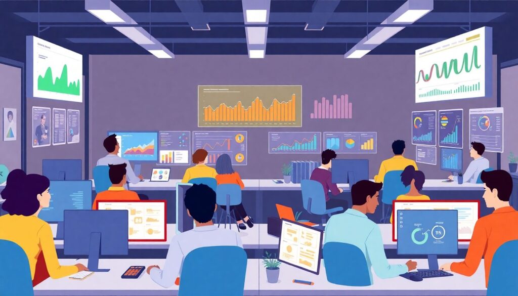 Criterios clave para evaluar el rendimiento individual dentro de un colectivo - иллюстрация