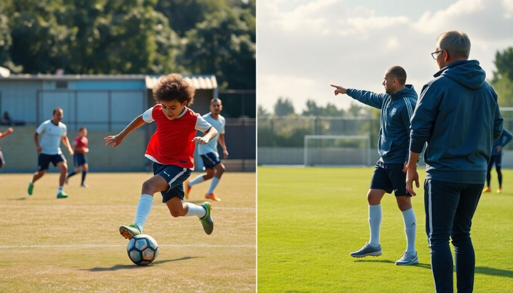 Tendencias actuales en el fútbol moderno: qué debe aprender un joven jugador hoy - иллюстрация