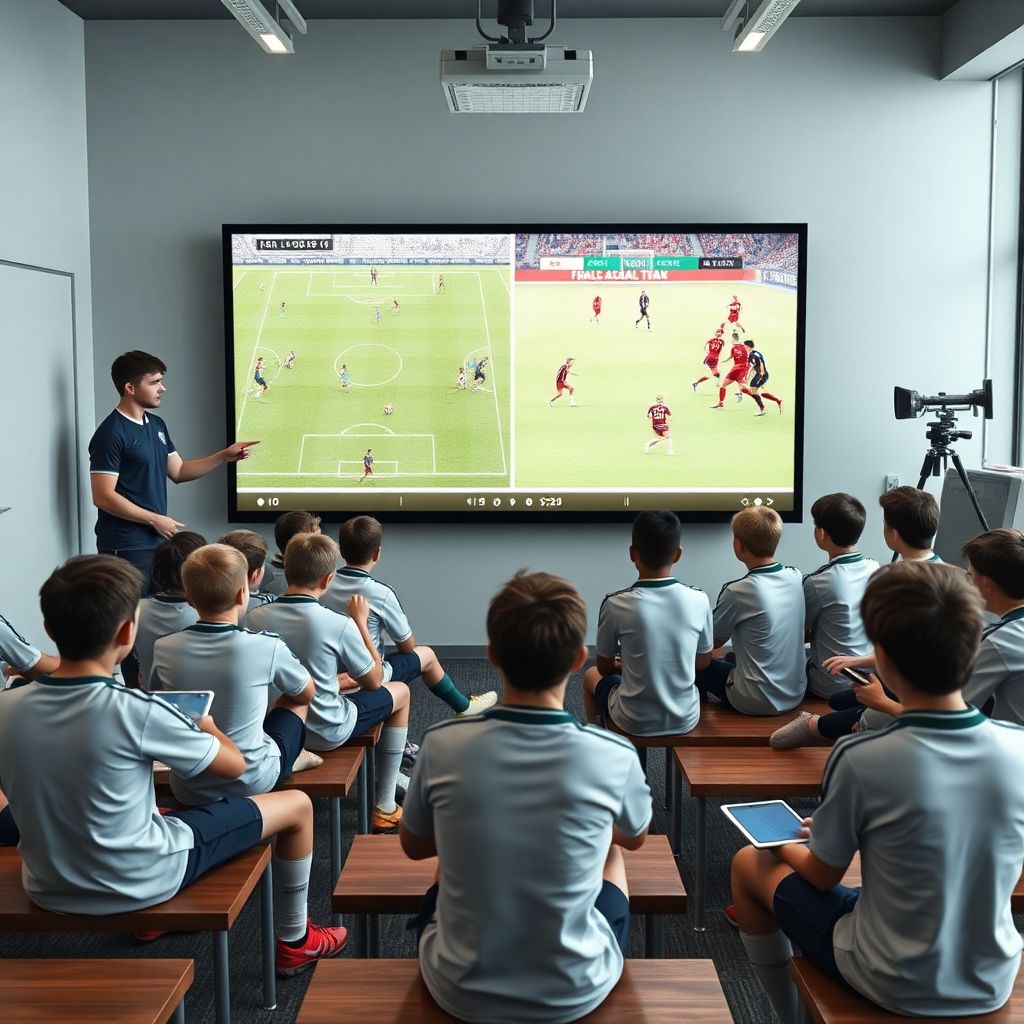 How to structure an effective video analysis session for youth football teams