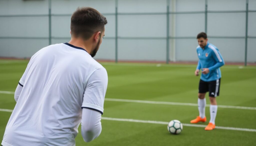 La diferencia entre entrenar fuerte y entrenar inteligente en el fútbol - иллюстрация