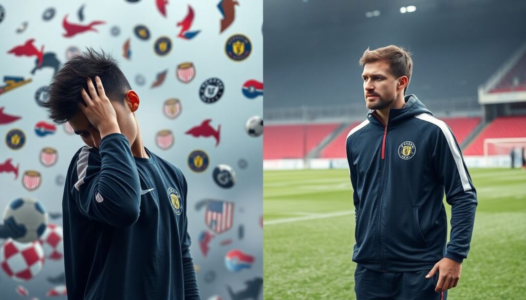 Historias de resiliencia: jugadores que casi abandonaron y volvieron más fuertes gracias a la mentoria - иллюстрация