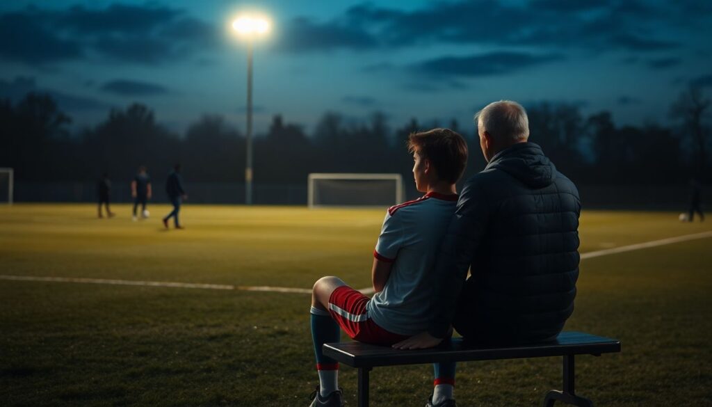 Cómo una mentoria personalizada puede transformar la carrera de um jovem jogador de futebol - иллюстрация