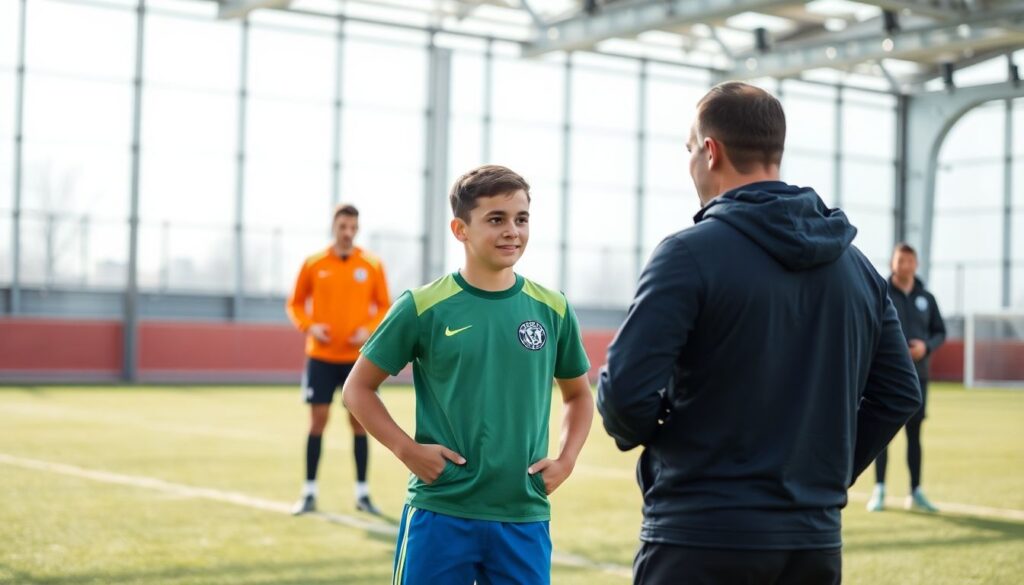 La importancia del mentor en la transición de la base al fútbol profesional - иллюстрация