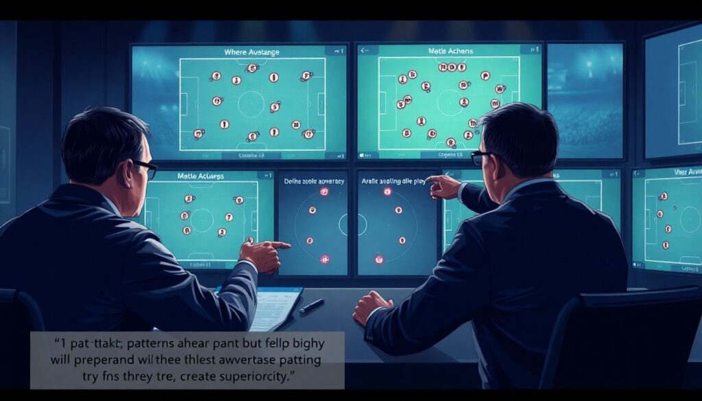Análisis de partidos: cómo identificar patrones de juego que pasan desapercibidos - иллюстрация
