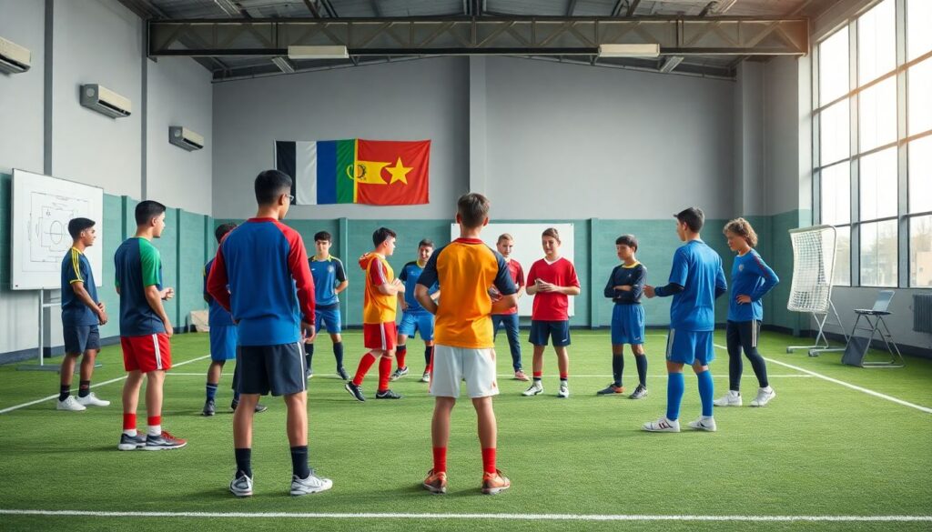 Eventos deportivos como vitrinas internacionales: oportunidades y riesgos para los jóvenes - иллюстрация