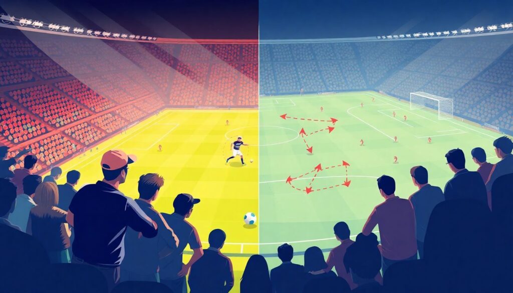 La importancia de la lectura de juego: ver el partido como un mentor, no como un hincha - иллюстрация