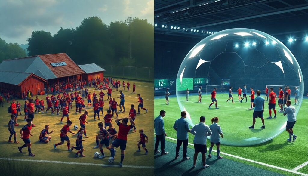 De la base al profesional: pasos clave en la carrera de un futbolista según la mentoria correcta - иллюстрация