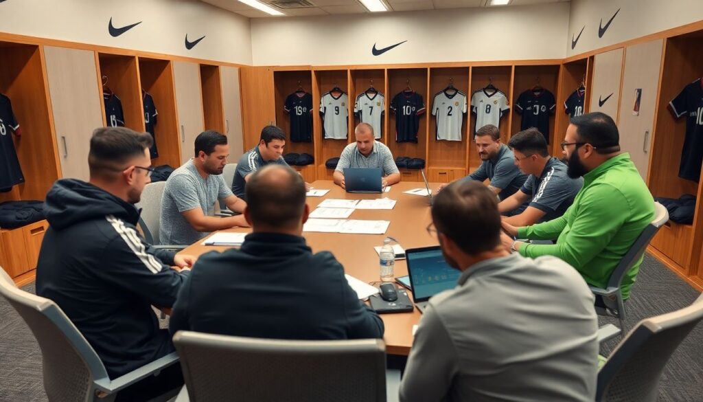 Cómo construir liderazgo dentro del vestuario: rol del capitán y del mentor - иллюстрация