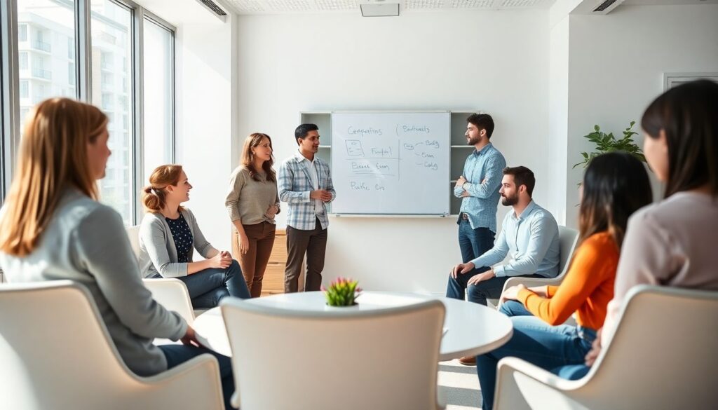 El papel de la comunicación en el campo: lenguaje corporal, liderazgo y toma de decisiones - иллюстрация