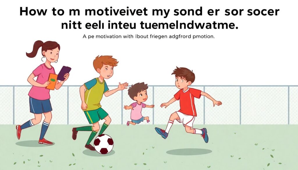 Mentoria en fútbol para padres de jóvenes jugadores: cómo ayudar sin presionar - иллюстрация