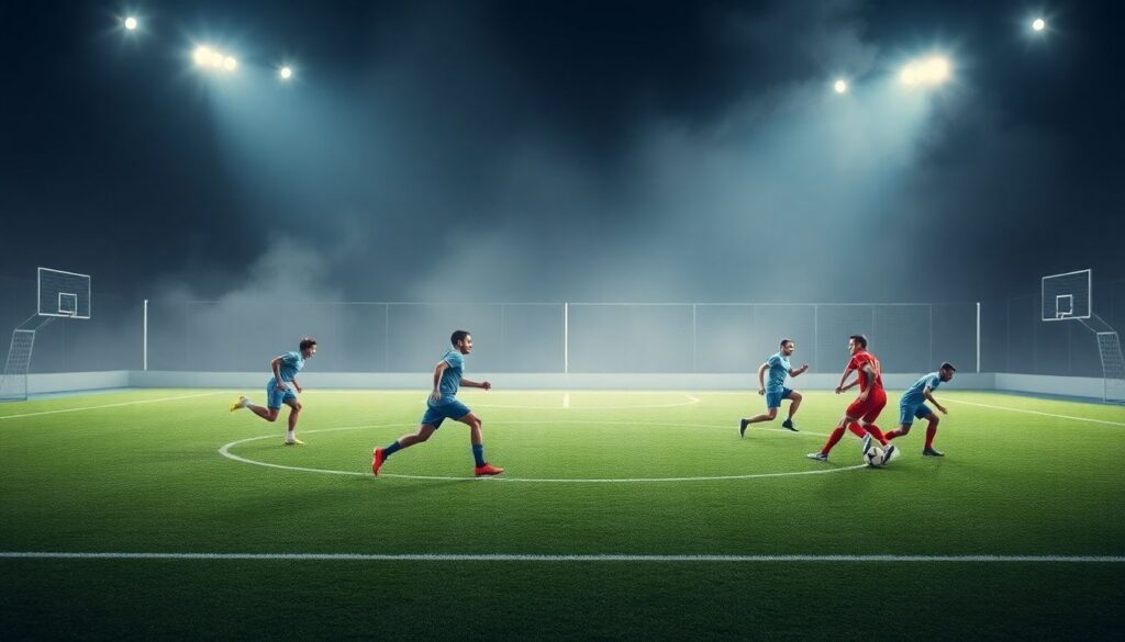 Tendencias actuales en el fútbol moderno: intensidad, versatilidad y inteligencia de juego - иллюстрация