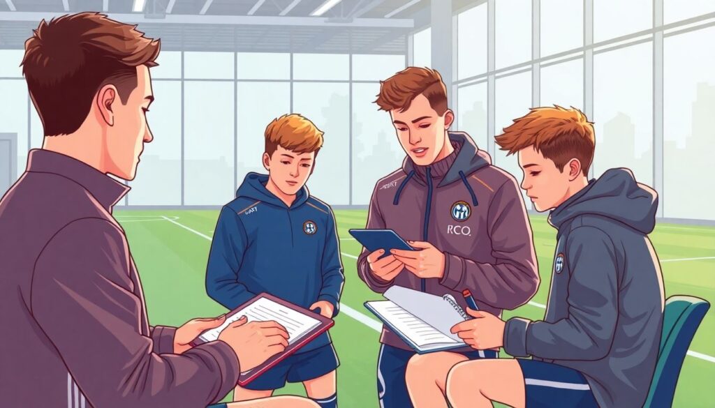 Errores mentales más comunes en futbolistas jóvenes y cómo corregirlos - иллюстрация