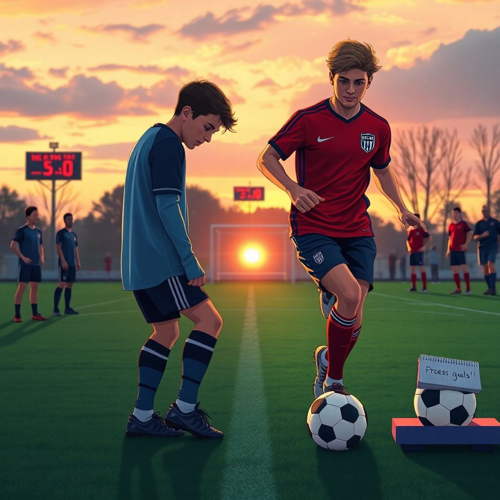 Common mental mistakes in young footballers and how to correct them